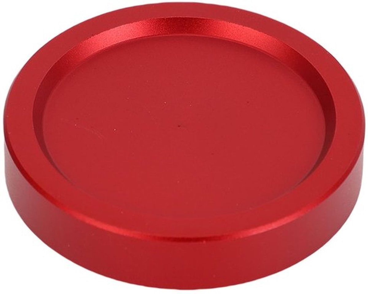 Stofdop Aluminium Legering - Telescoopaccessoire - Telescooplens - Oculair Stofdop - Rood - M48 X 0,75 Mm - Telescoopdop