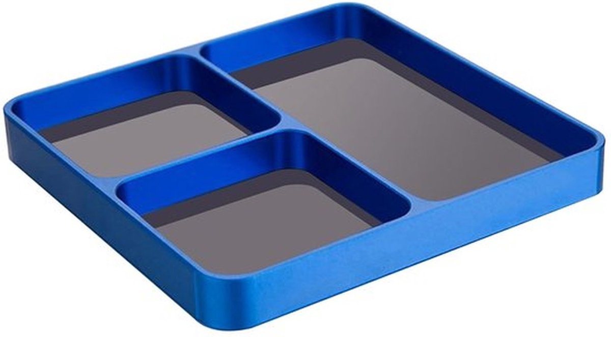Organisatorbox met Verwijderbare Magnetische Kussens - Opbergbox voor Schroeven/Bouten - Duurzaam Aluminium - Lichtgewicht en Draagbaar - Handige Organisatie - Opbergdoos