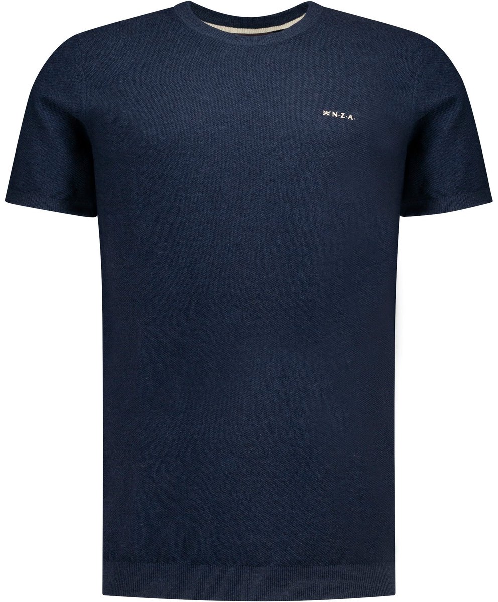 NZA - Heren Shirt - 26GN782 - 2668 Oxford Navy Melange