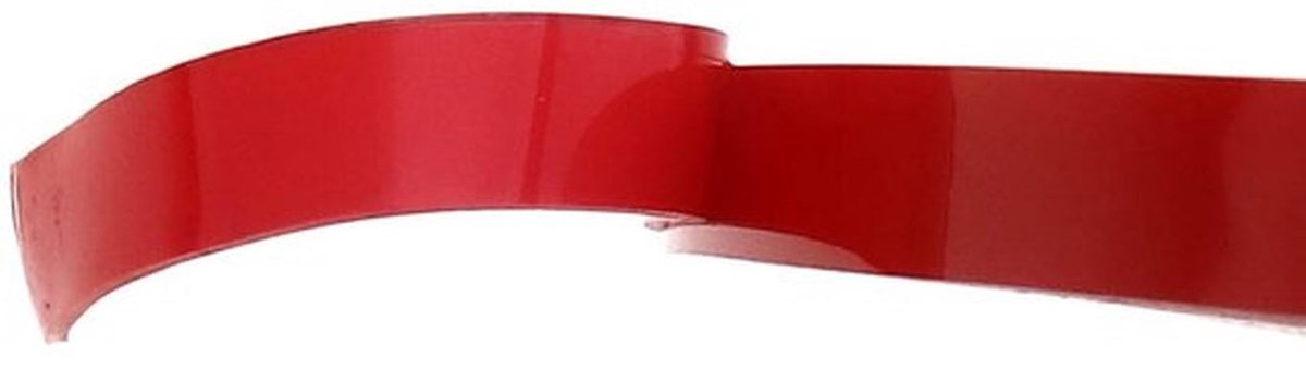 Acryltape Extra Sterk - Dubbelzijdig Tape - 6mm x 33m - Weerbestendig - Voor LED Strip Montage - Hoge Hechting - Dubbelzijdige Tape