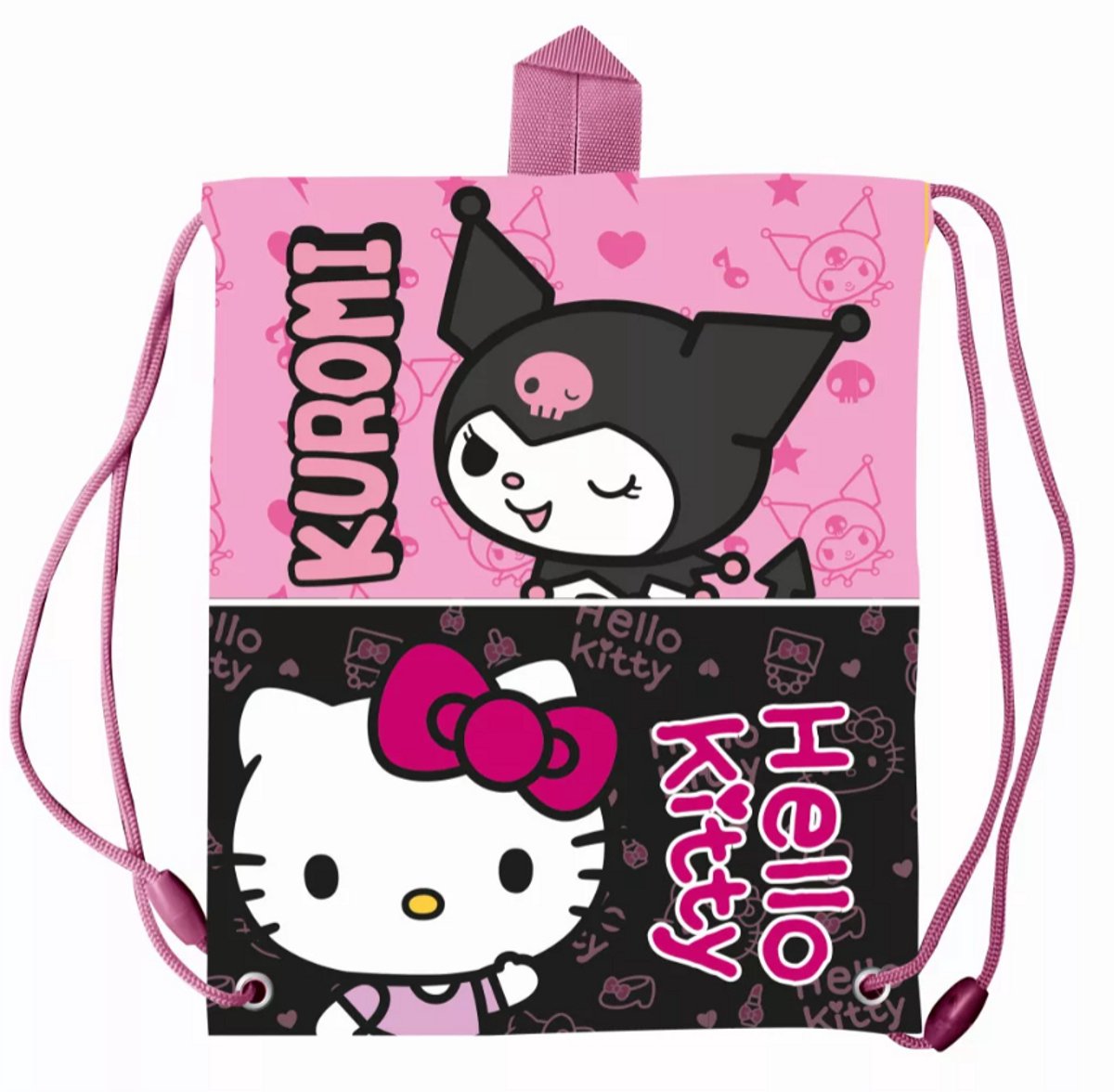 Hallo Kitty & Kuromi lunchtas 30 cm - Hello kitty tasje - Hello Kitty
