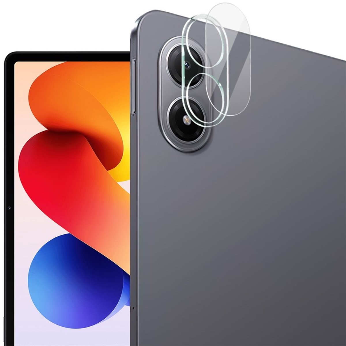 IMAK Camera Lens Protector - Geschikt voor Xiaomi Redmi Pad 2 Pro Camera Lens Protector - IMAK 9H Tempered Glass - Transparant