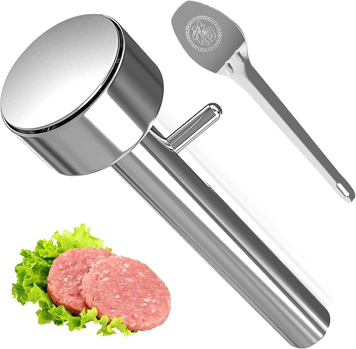 Falafel Shape With Meat Ball Scoop. Stainless Steel Meat Ball Shape, Frikadel Shape For Delicious Falafel Balls, Meat - ShopVlot