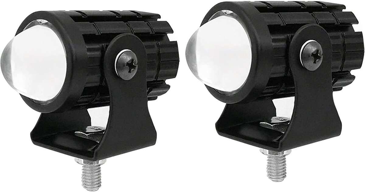 LED Motorrijders Verlichting IP67 Waterdicht - Dubbele Kleur - Hoog Laag Stralend - Ideaal voor Off-Road Gebruik - ShopVlot