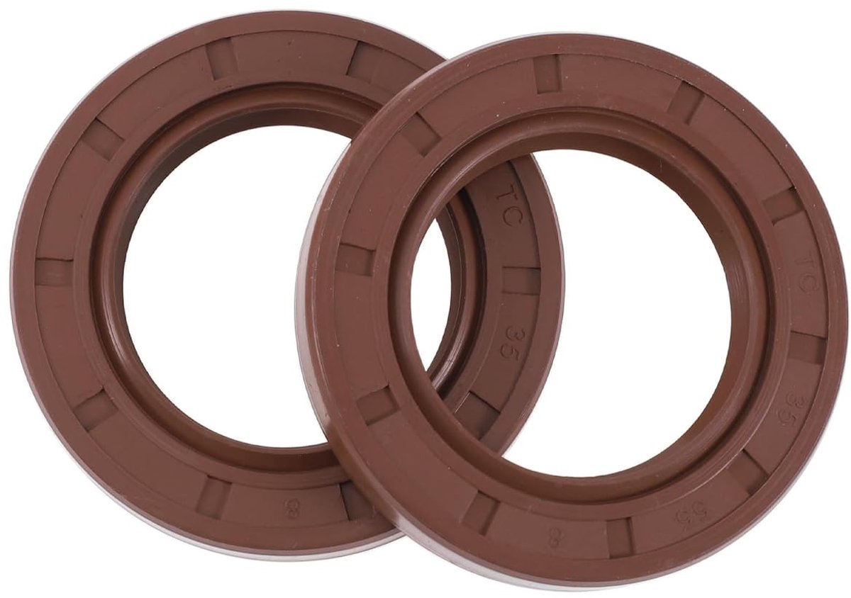 Universele olieafdichting 35 x 55 x 8 mm - FKM-rubber - hoge druk - voorkomt lekkage en vuil - ShopVlot