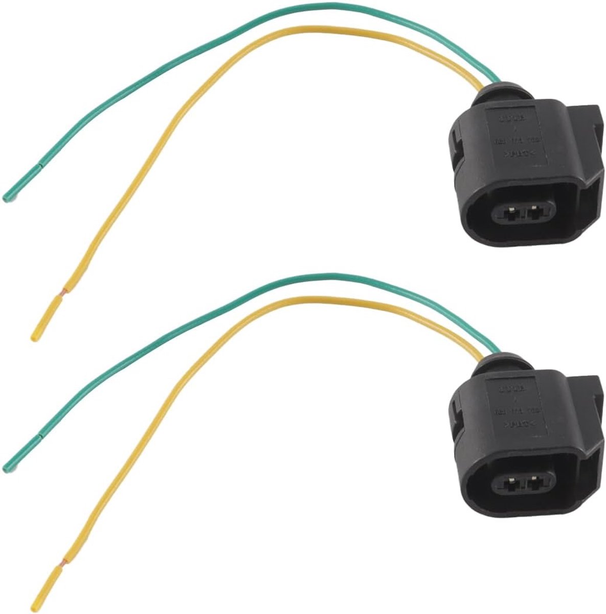 2-pins vrouwelijke plugconnectoren - waterdicht - geschikt voor VW en Audi ABS-sensor - duurzame kwaliteit - ShopVlot