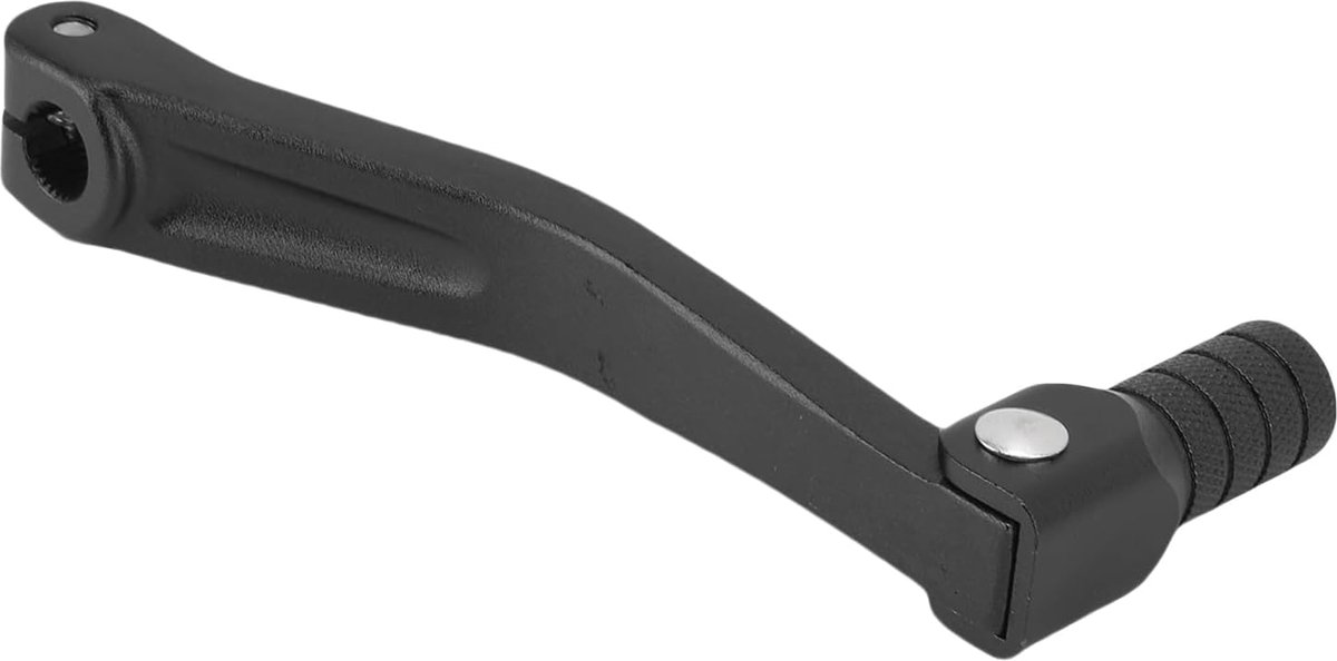 Vouwbare versnellingspook - hoogwaardig CNC aluminium - zwart - perfect voor offroad motoren - ShopVlot
