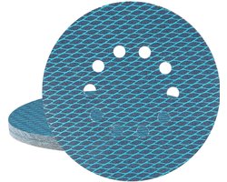 STEBRUAM Pack of 20 Sandpaper 225 mm P80 Sanding Discs 225 mm 10 Holes Diamond Shape for Dry Sanders Random Sander - ShopVlot