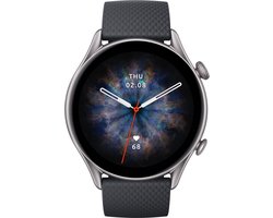 Amazfit GTR 3 Pro - Smartwatch - 46 mm - Midnight Zwart