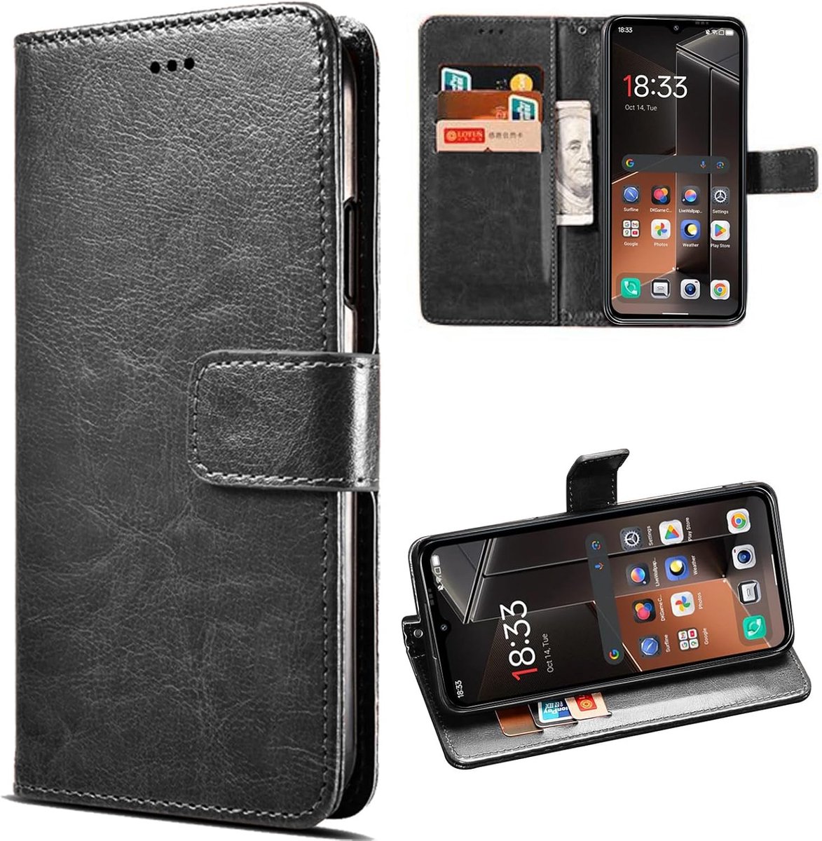 MEMELOKA Beschermhoes voor Blackview Fort 2/Blackview Strong 2, binnenkant van schokbestendig TPU en premium - ShopVlot