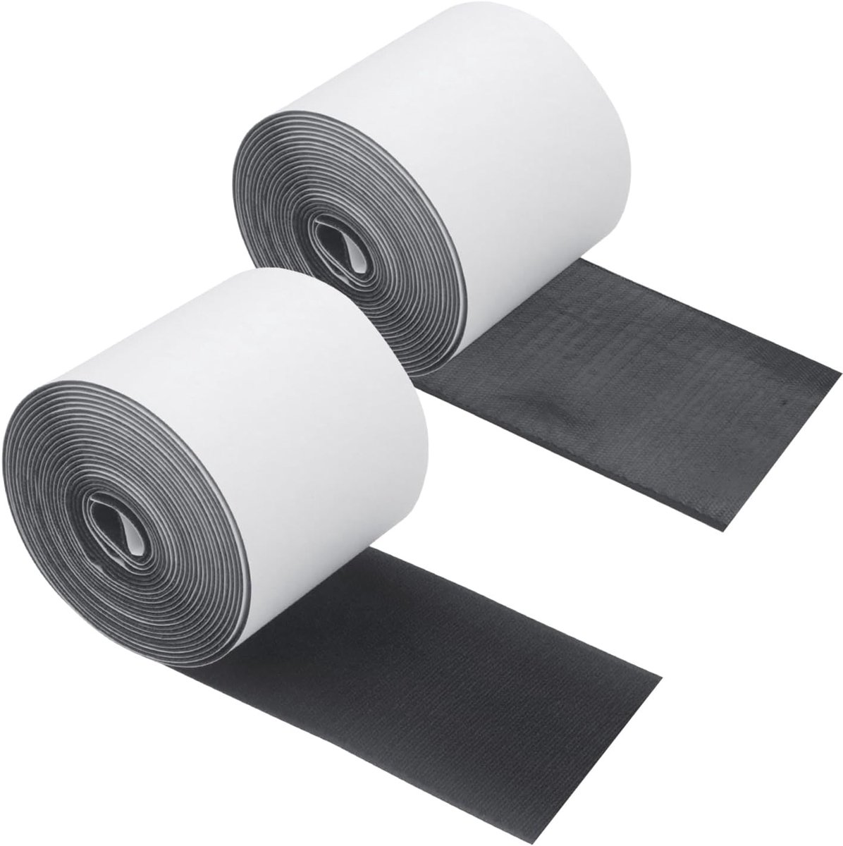 Haak- en lustape, zelfklevend, opgerolde bankhaak en lus tape met sterke lijm voor gladde oppervlakken, antislipstrips - ShopVlot