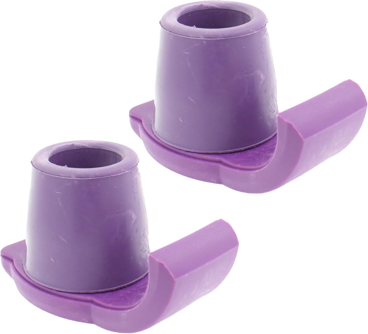 Pair of Zimmer Walking Frame (Walker) Glides Skis Including Ferrules (Purple, 25mm) by Lifeswonderful - ShopVlot