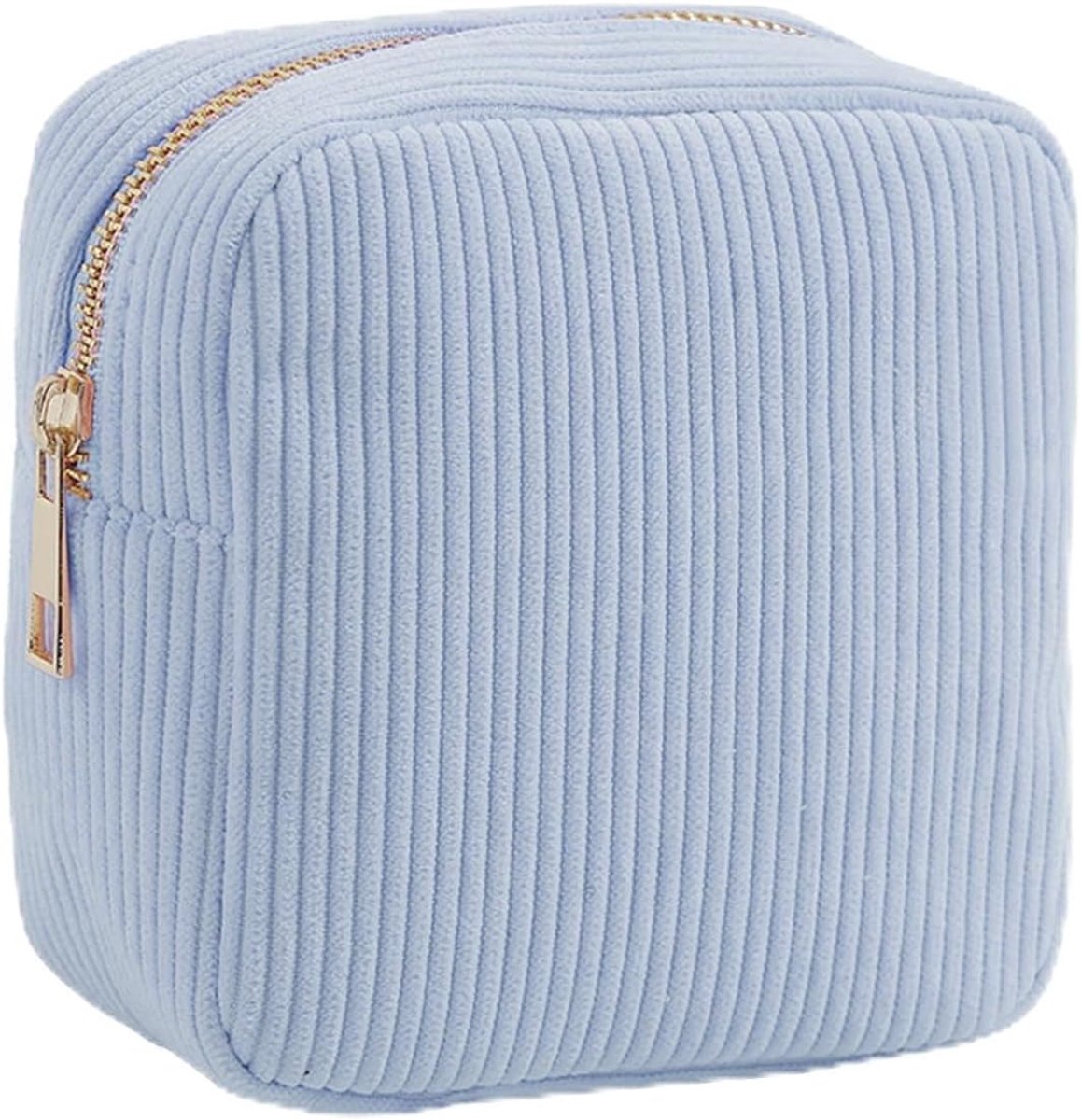 Small Cosmetic Bag for Handbag with Metal Zipper, Small Makeup Bag for Women, Toiletry Bag for Women, Travel Supplies - ShopVlot