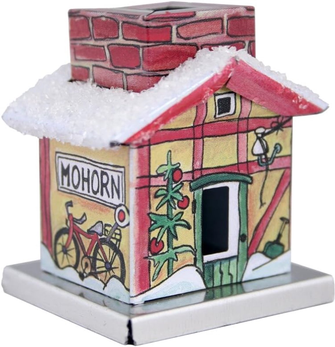 Knox -The Little One - Smoke houses for smoke-candles size S - different motifs Railway station - ShopVlot