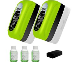 2 Clear Vision Auto Clearvision Clear Vision Olie Film Cleaning Brush Olie Afstotende Folie Voor Autoruiten - ShopVlot