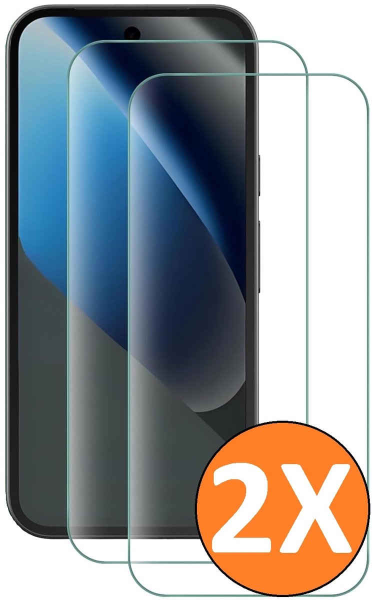 Screenprotector Geschikt voor Google Pixel 10a Screenprotector - 2 Stuks Glas Gehard Google Pixel 10a/Pixel 9a Tempered Glass