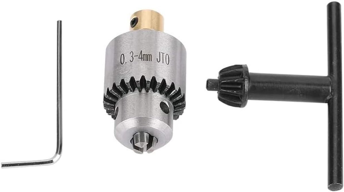 Mini boorkop 0.3-4mm - hoge kwaliteit met sleutel - anti-oxidatief - ideaal voor precisiewerk - ShopVlot