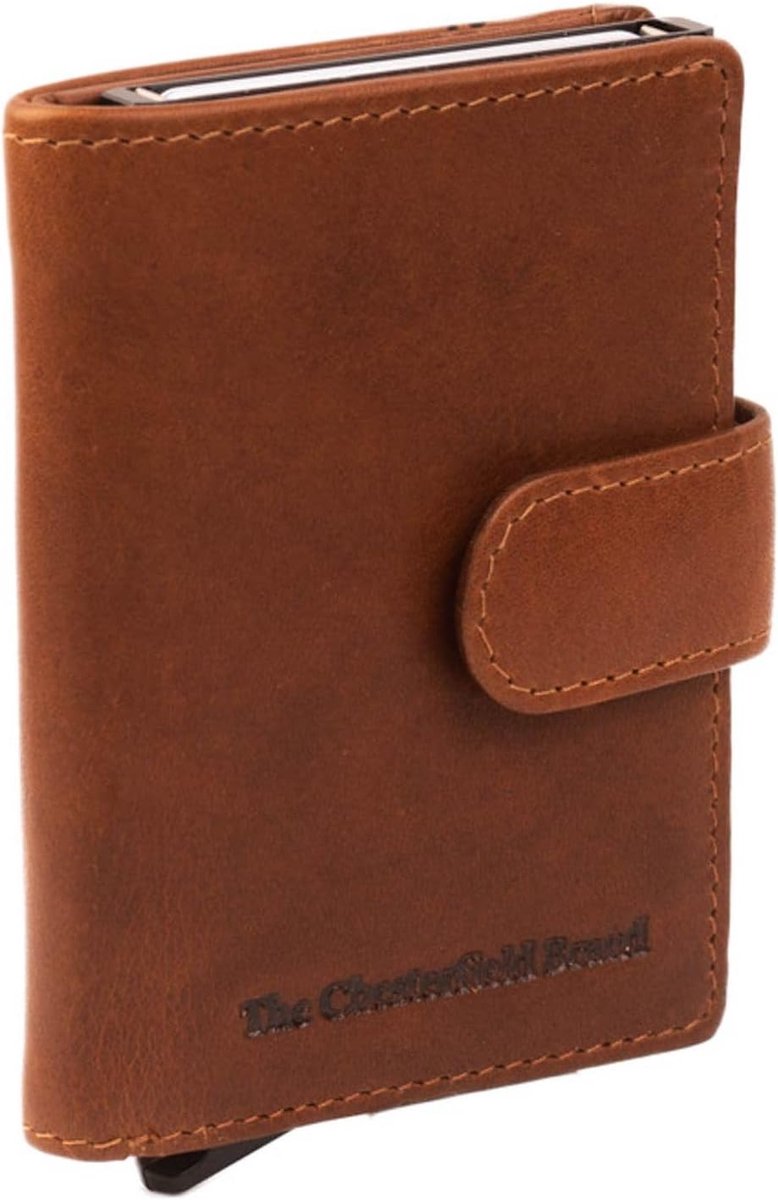 Creditcardhouder 7 cm - Leer - RFID-bescherming - Veilig en stijlvol - ShopVlot