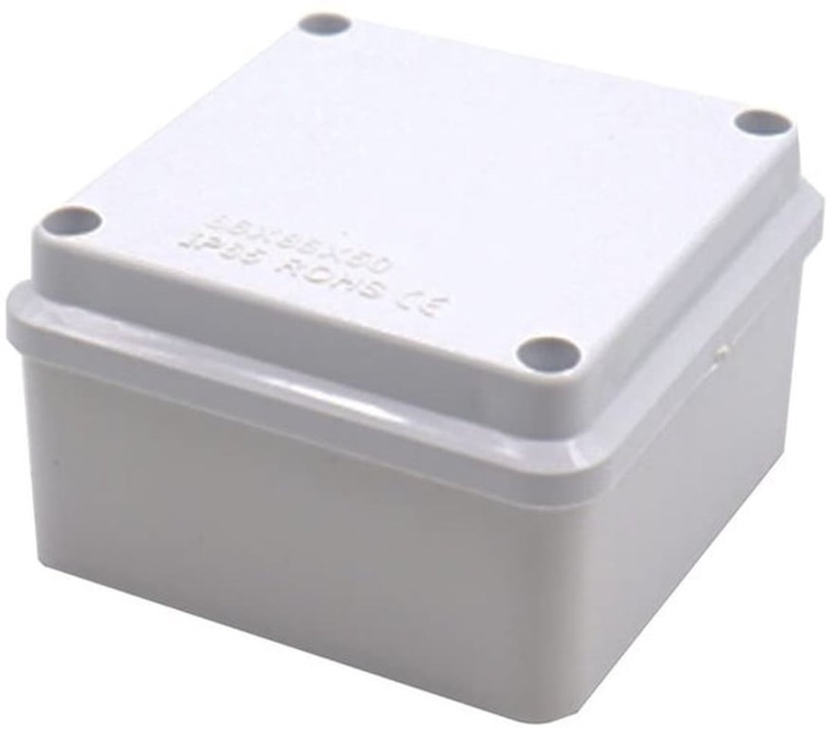 Elektrische Verbindingdoos - Weerbestendig - Duurzaam en Veilig - 100 x 100 x 70 mm - Projectdoos - Geschikt voor Buiten - IP55