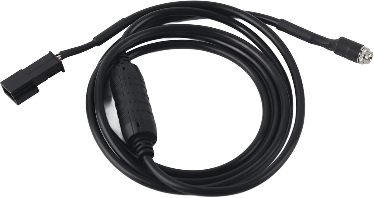 AUX audio kabel 3 pin - 144 cm - hoge kwaliteit - muziek luisteren in de auto - ShopVlot