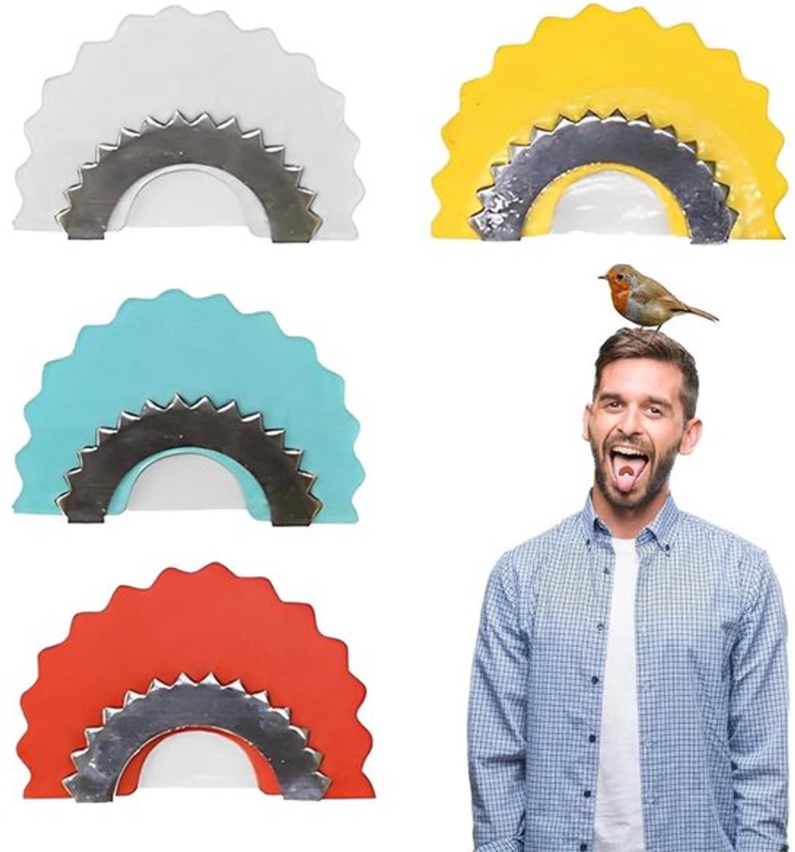 Vogelfluitjes 4 Stuks - Magische Geluidsgenerator - Tongfluitje - Ideaal voor Kinderen/Volwassenen - Draagbaar - Eenvoudig te Leren - Fluitje