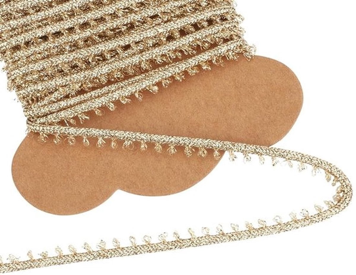 Kant Trim 5 Mm - Duurzaam Polyester - Decoratiezand - Naaien - DIY Craft Accessoires - Royale 5-Yard Rol - Decoratieband