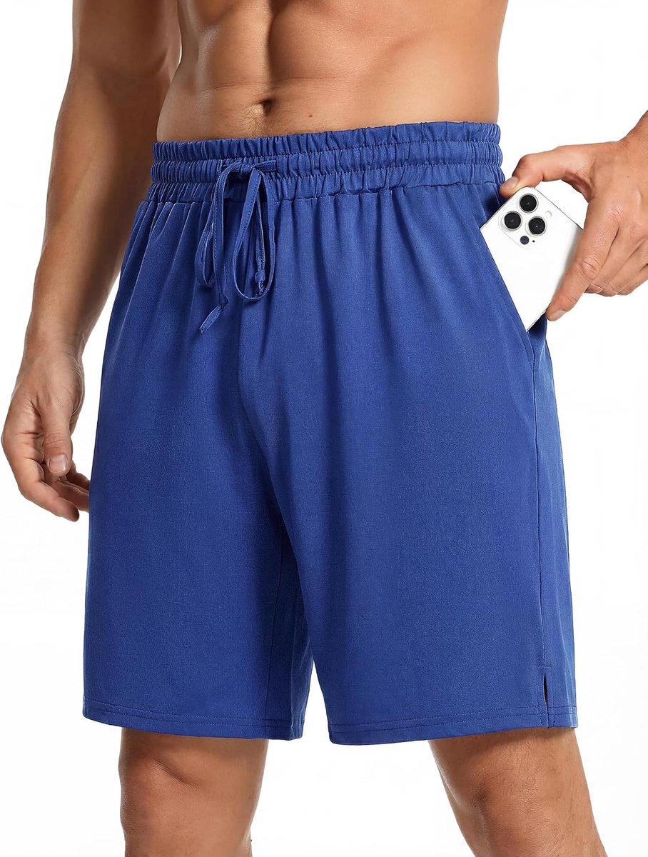 Sportshorts heren XXL - elastische tailleband - met zakken - ideaal voor hardlopen - ShopVlot