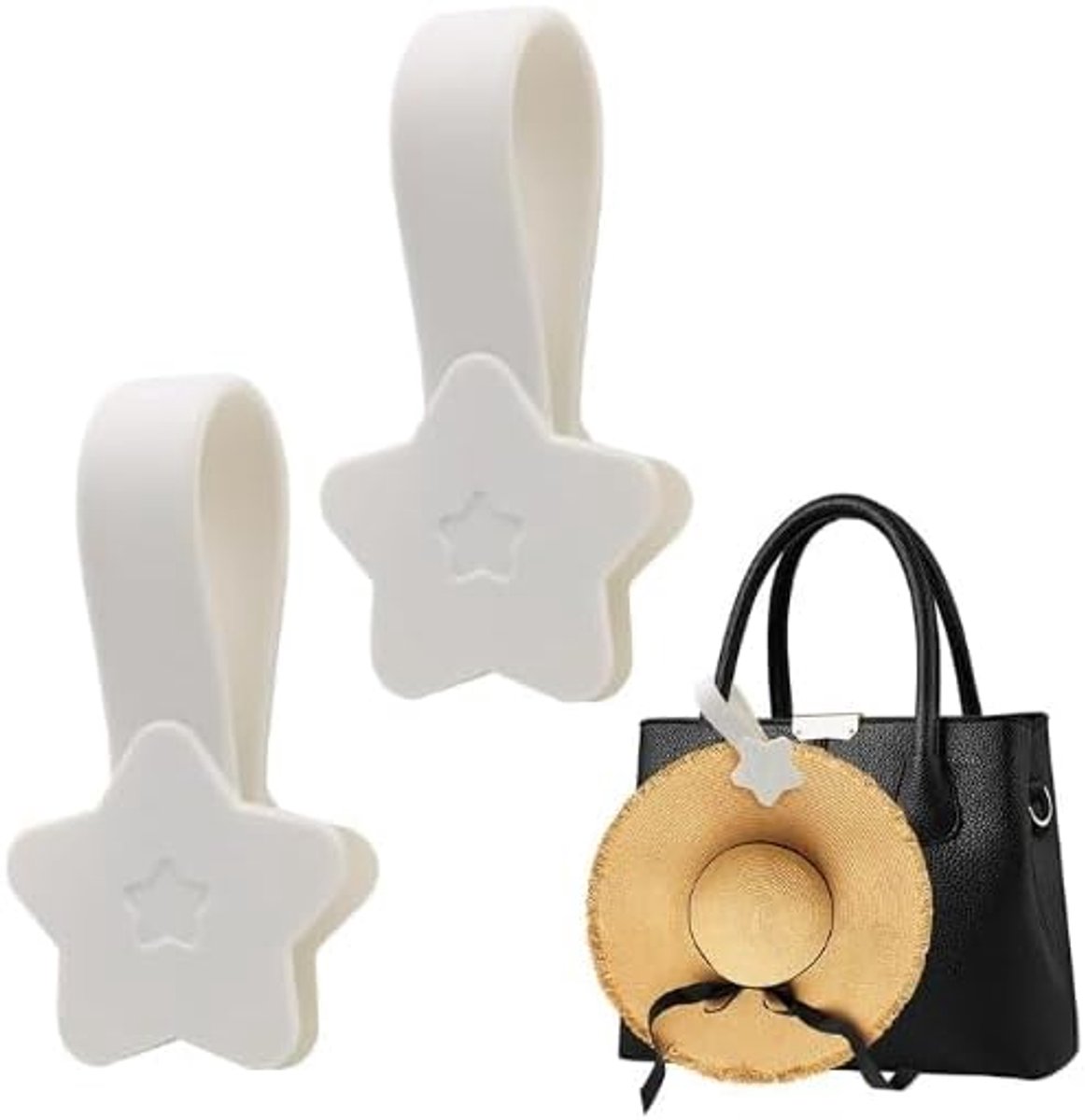 Magneetclips voor reisaccessoires - 1 stuk - sterke grip - perfect voor onderweg - ShopVlot