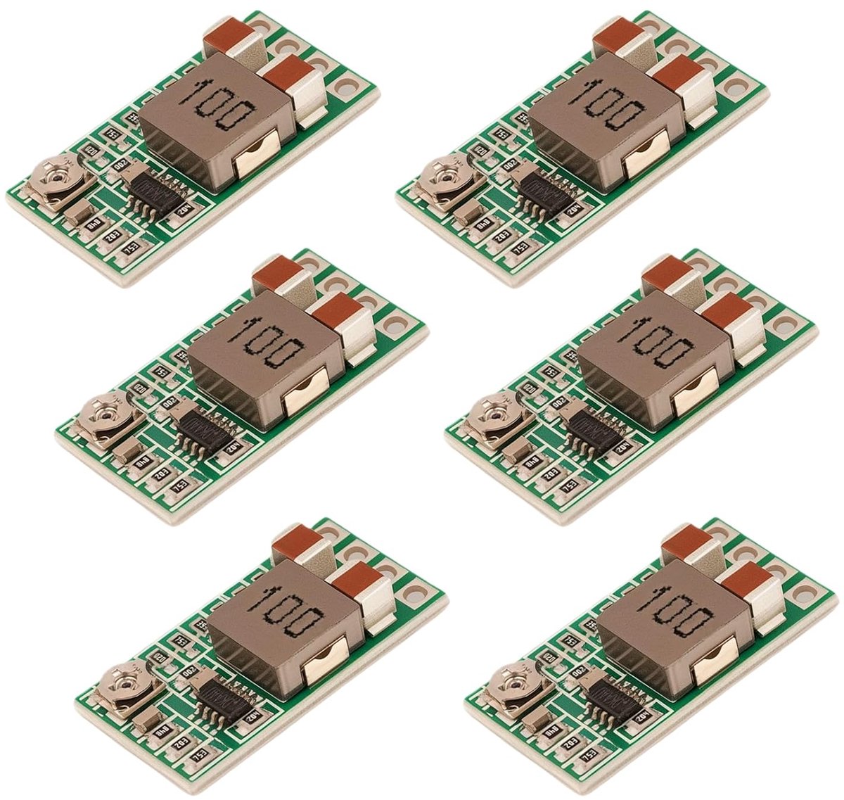 DC-DC Step Down Buck Converter 4.5-24V - Mini verstelbare spanningsmodule - 0.8-17V uitgang - ShopVlot