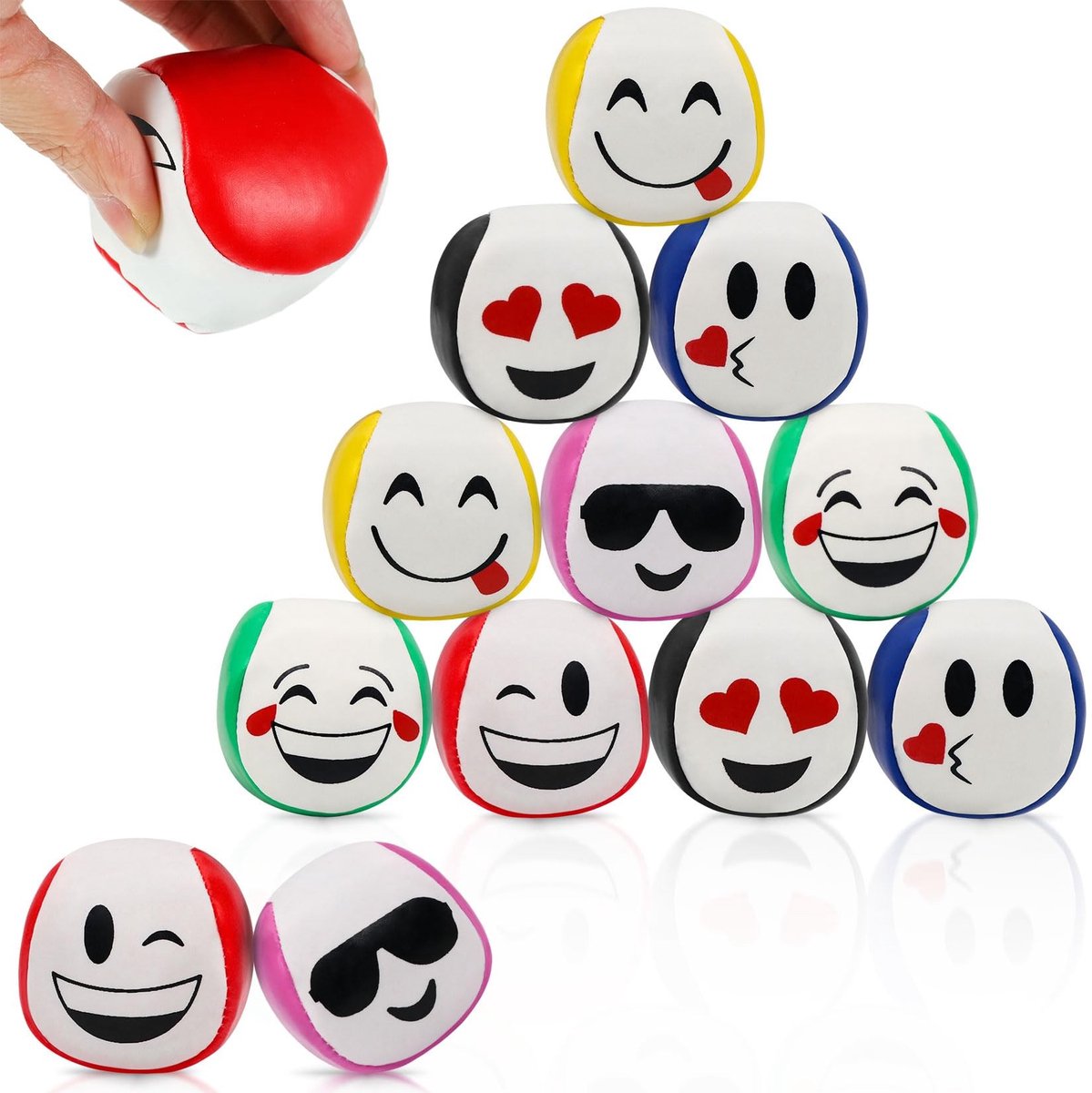 Solidchoice - 12 Stuks Juggling Ball Set voor Beginners