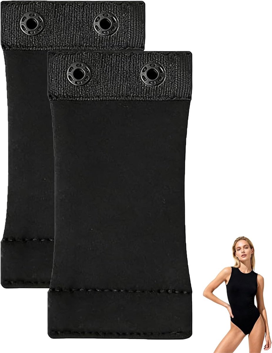 Body voor dames - langwerpig - zacht en comfortabel - met drukknopen - ShopVlot