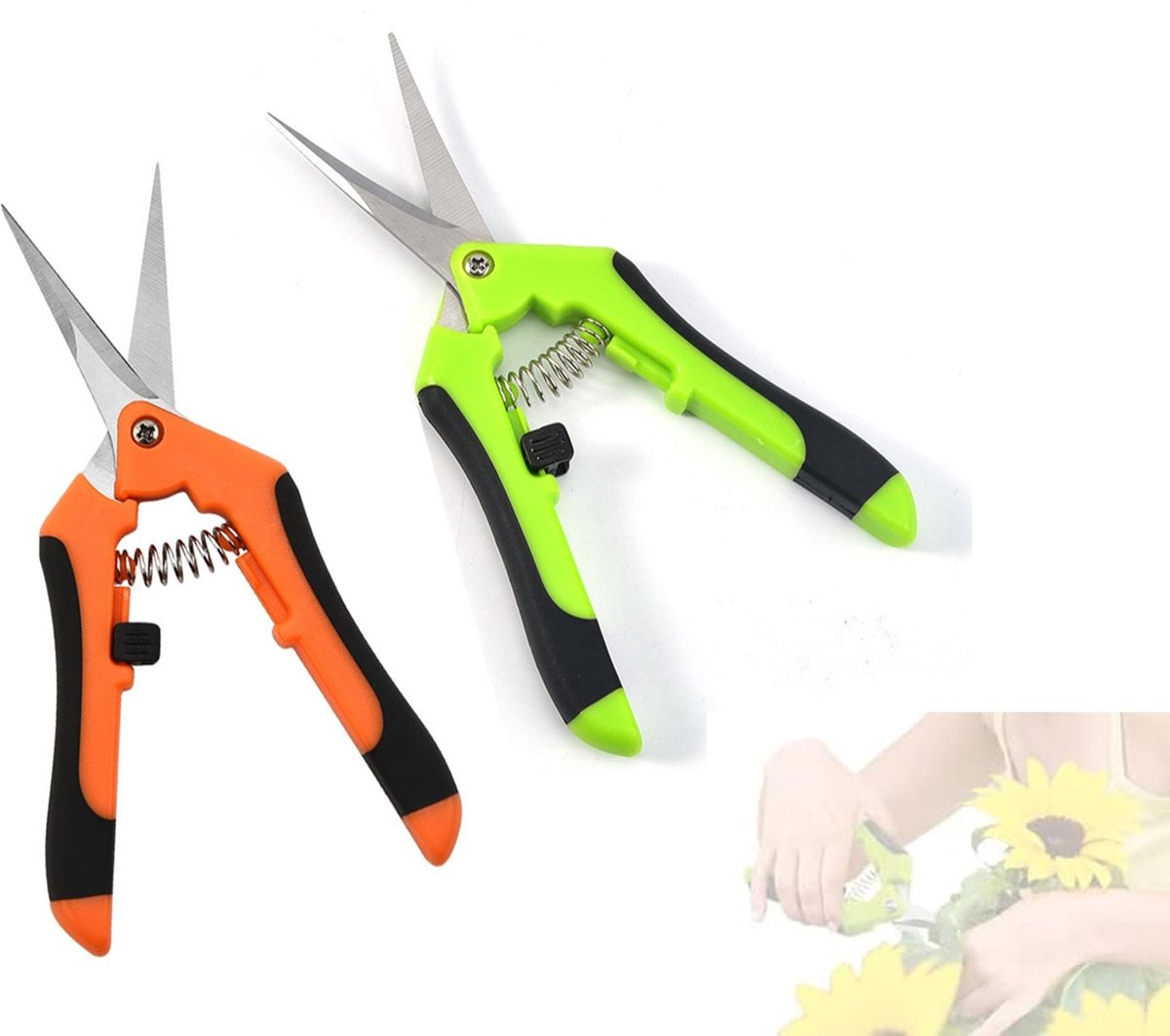 Solidchoice - Set van 2 Tuinscharen voor Snoeiwerk