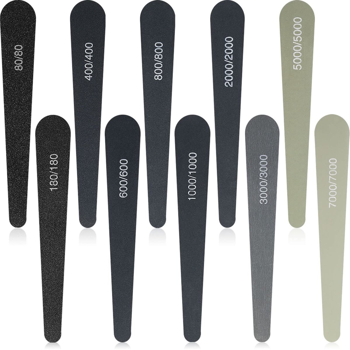 Solidchoice - Set van 10 Schuursticks voor Modelbouw en Ambachten