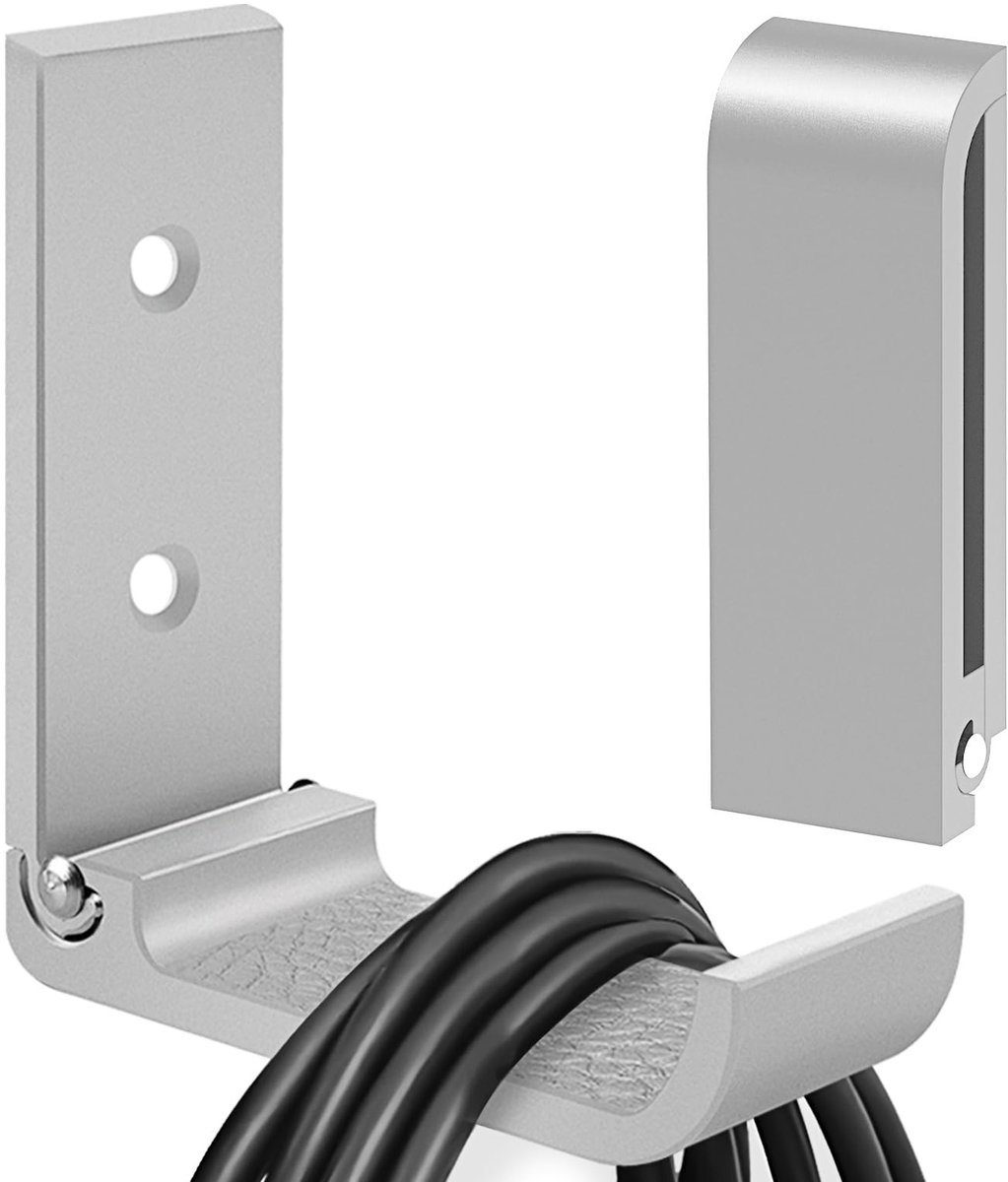 Solidchoice - Set van 2 Vouwbare Aluminium Haken voor Muziekaccessoires