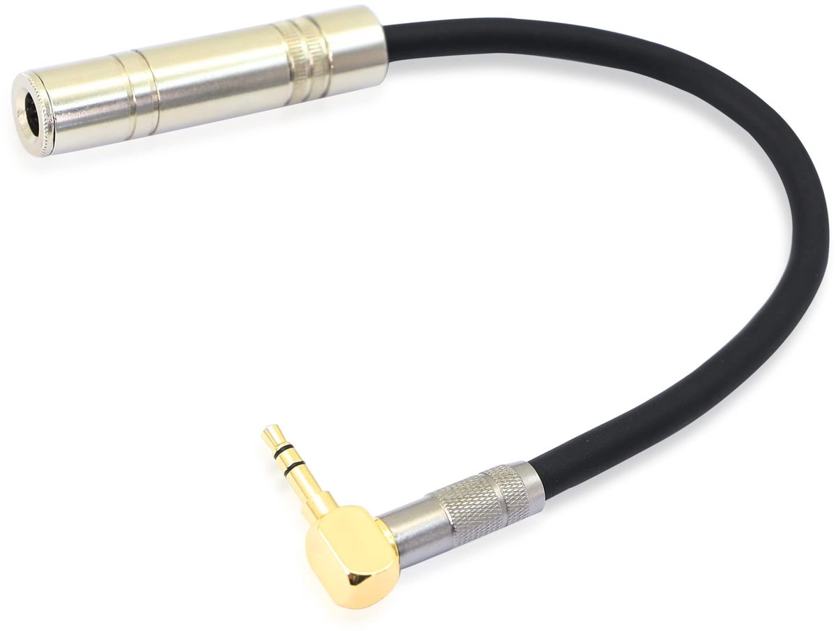 Solidchoice - 3.5mm naar 6.35mm Audio Kabel voor Verbinding