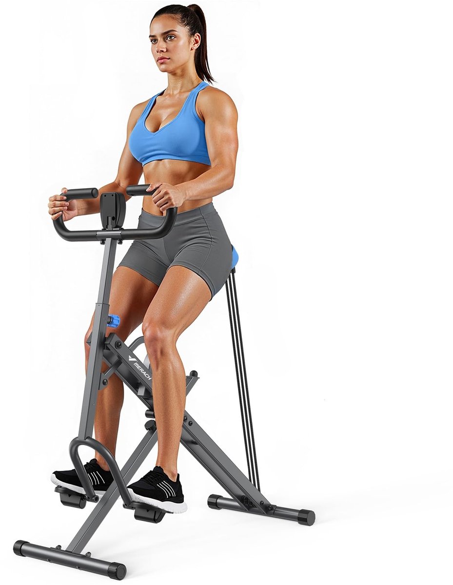 Solidchoice - 2-in-1 Squat en Roeimachine voor Thuis en Gym