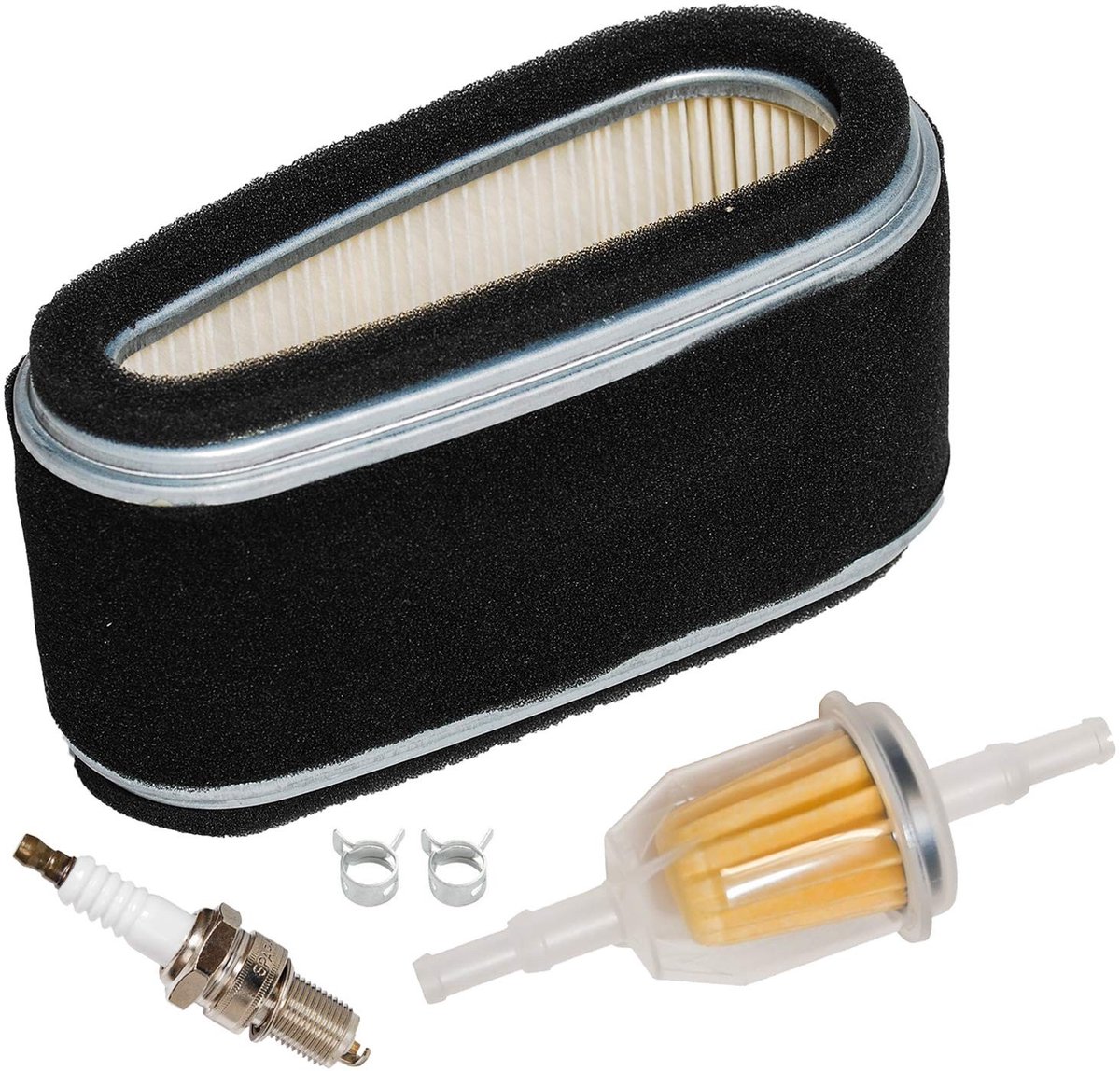 Solidchoice - Onderhoudsset voor Kawasaki Motoren met Filter en Bougie