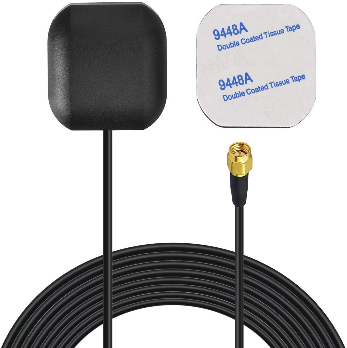 Solidchoice - Waterdichte GPS Antenne met SMA Connector voor Auto en Boot