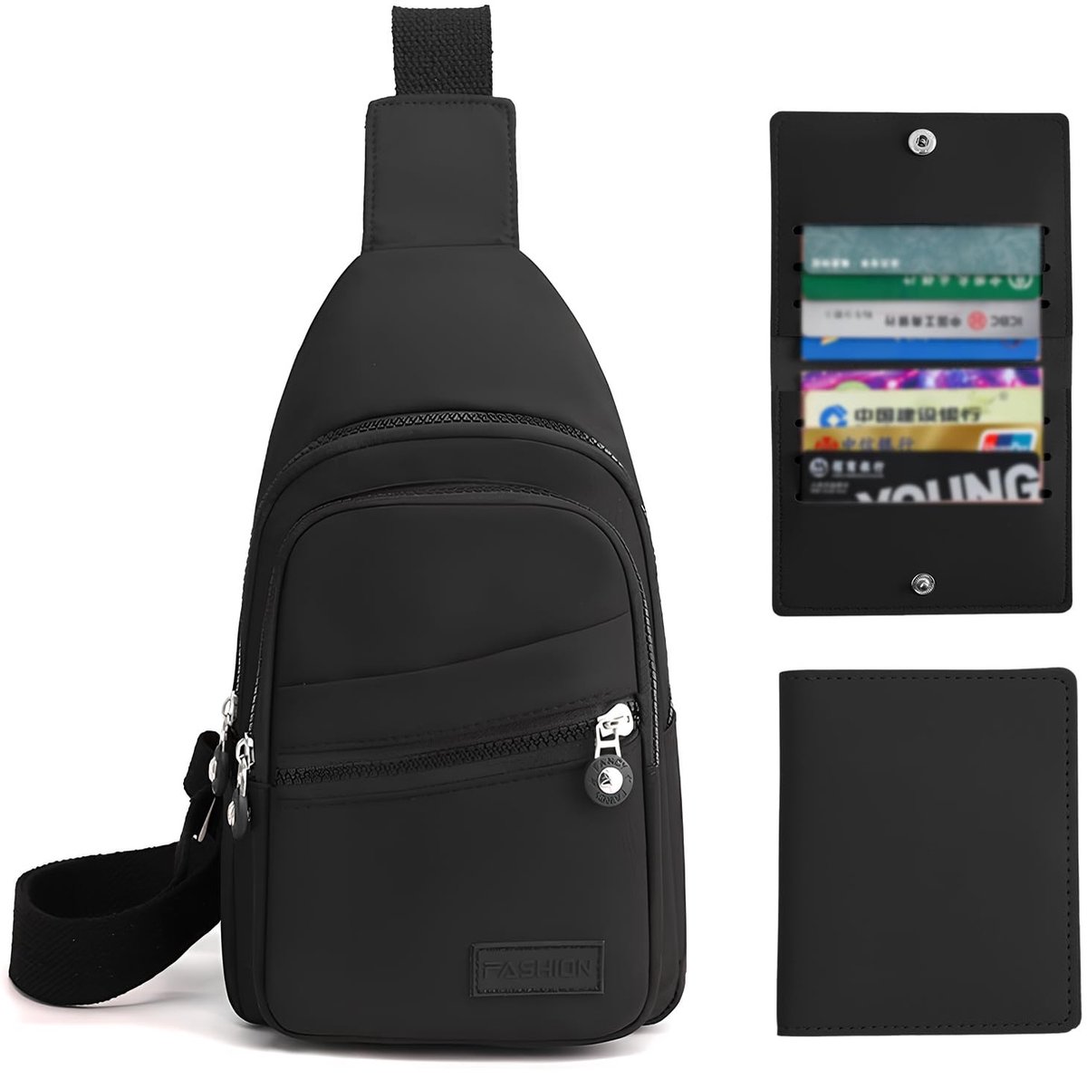 Solidchoice - Amexo Sling Bag voor Casual Gebruik en Outdoor Activiteiten