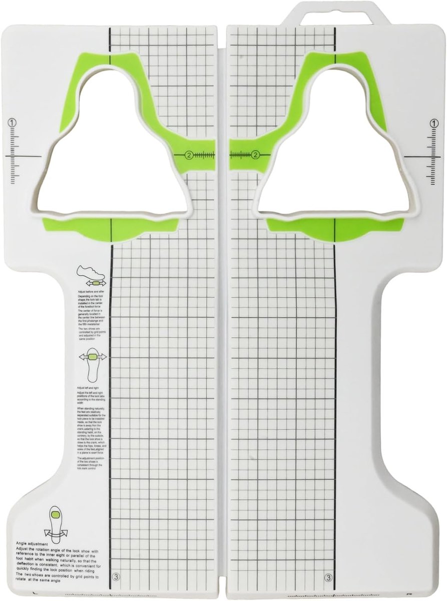 SPD cleat afsteltool - lichte hoekverstelling - vervangbaar voor Shimano SPD schoenen - verbetert rijervaring - ShopVlot