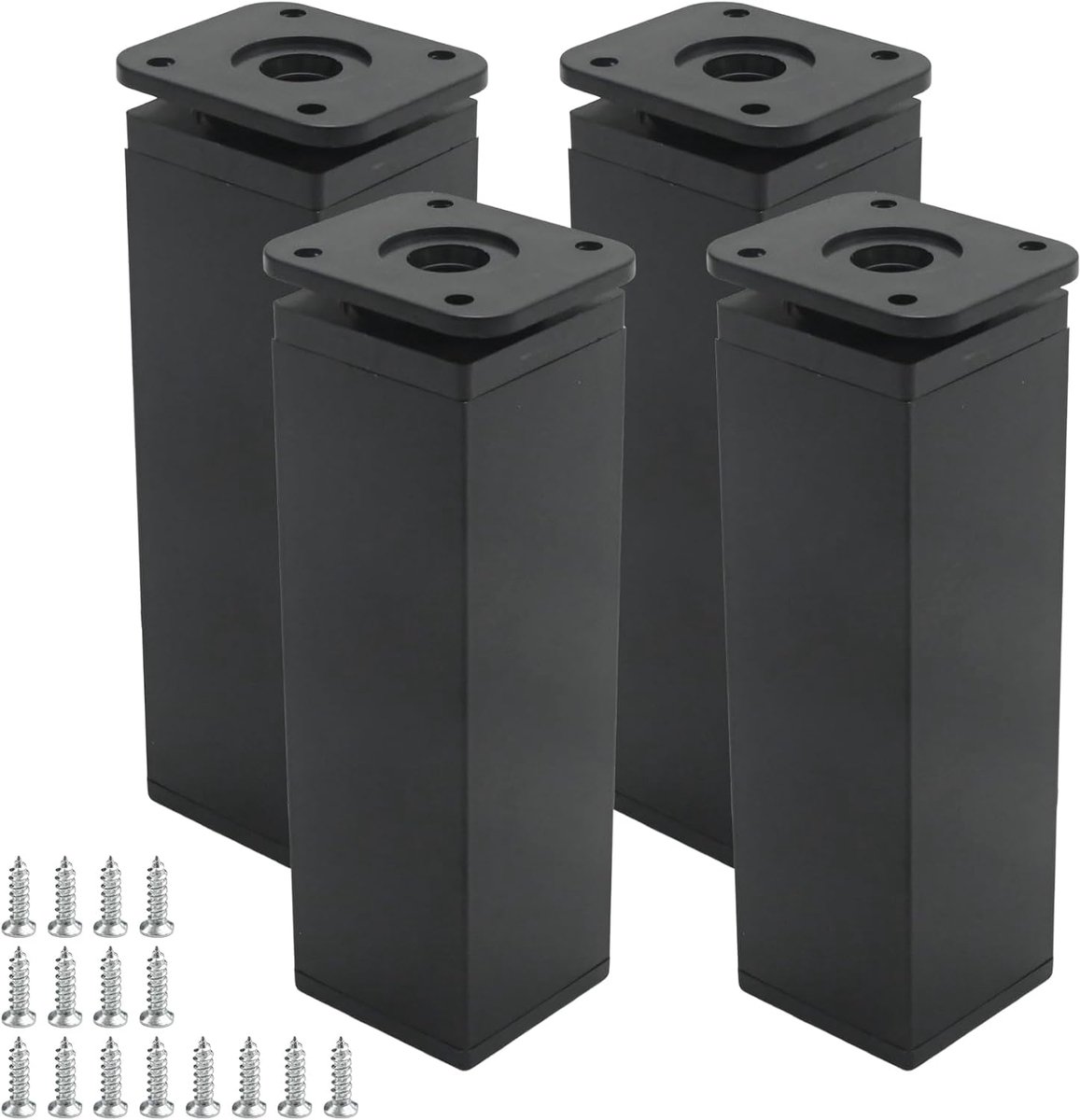 Verstelbare meubelpoten 100 mm - robuuste constructie - veelzijdig gebruik - stabiele ondersteuning - ShopVlot