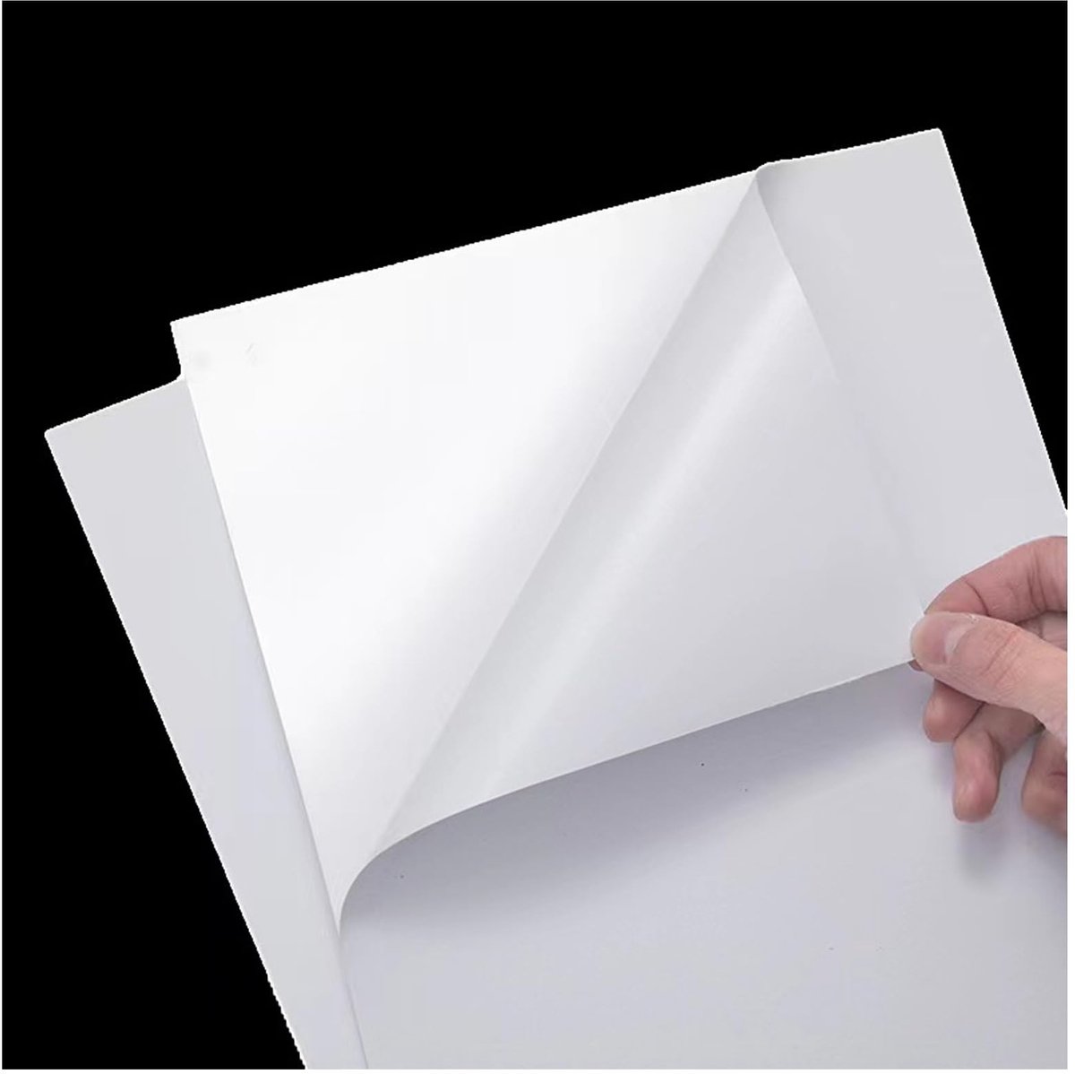 Solidchoice - 10 Vellen A4 Waterproof Zelfklevend Stickerpapier voor Inkjet en Laserprinters