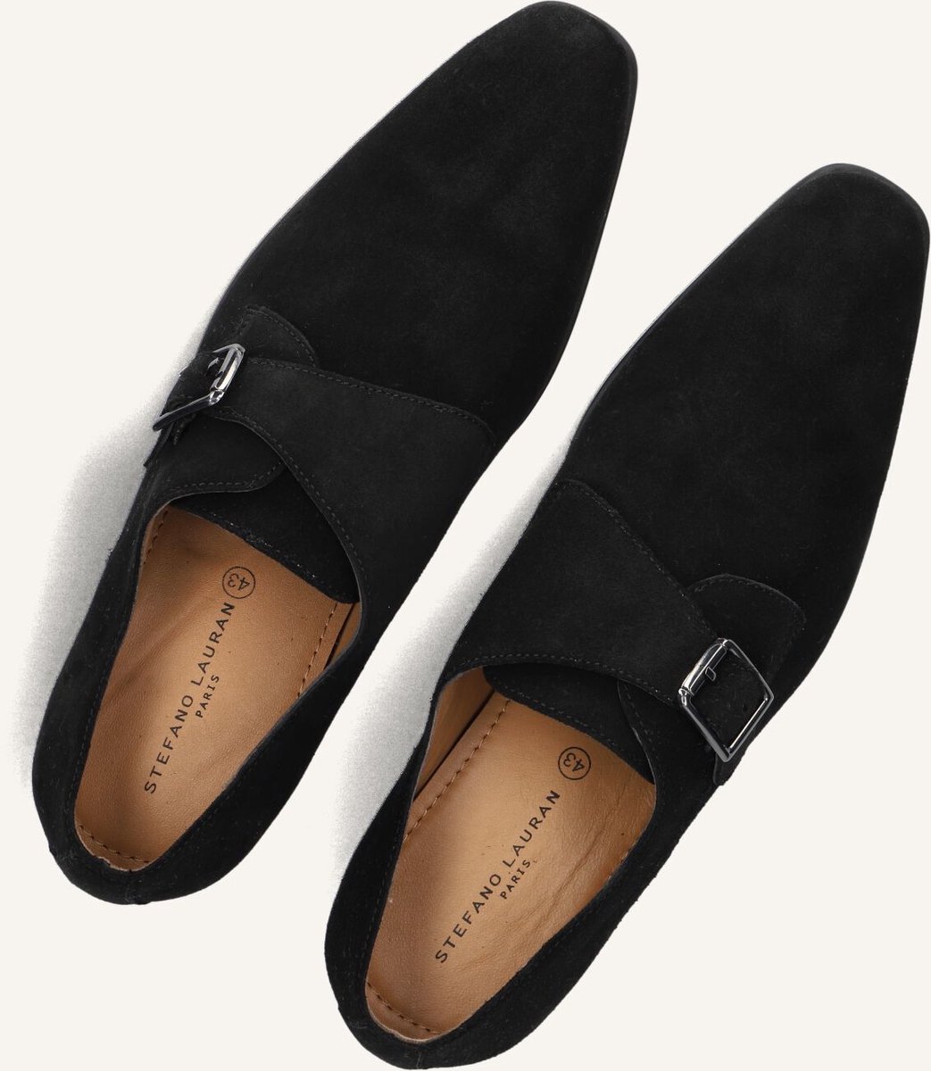 STEFANO LAURAN 84702 Nette schoenen - Business Schoenen - Heren - Zwart - Maat 40