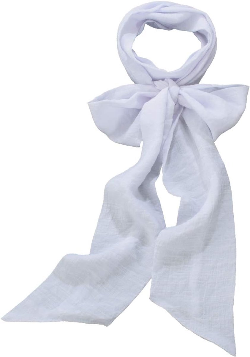 Heren cravat kostuum kraag - witte katoen - verstelbaar - ideaal voor Halloween kostuum - ShopVlot