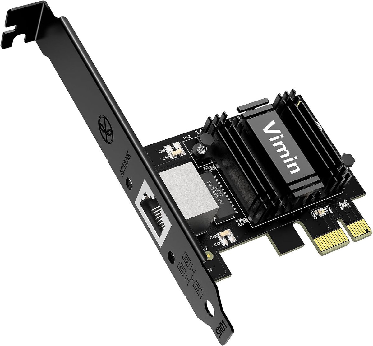 PCIe netwerkkaart 2.5G - Realtek RTL8125B - 2500/1000/100Mbps - ideaal voor online gaming - ShopVlot