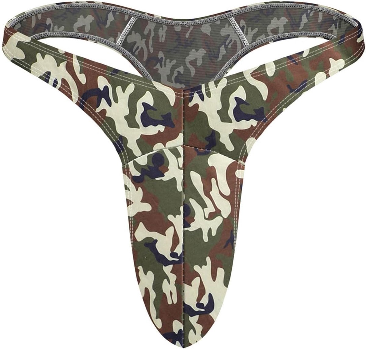 Heren thong ondergoed - lage taille - glanzend patenterend leer - ademend en comfortabel - ShopVlot
