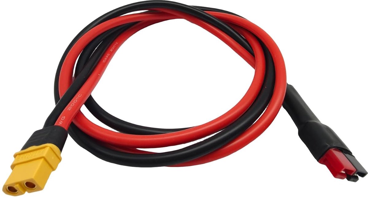 XT60 to Anderson Extension Cable, XT60 Female to Anderson Adapter, XT60 Female to Anderson Connector Cable for Remote - ShopVlot