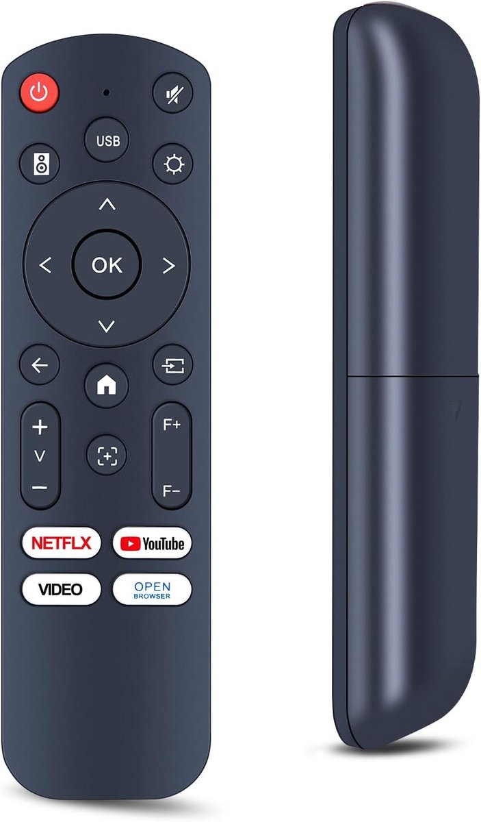 Replacement remote control compatible with Polocsh projector - ShopVlot
