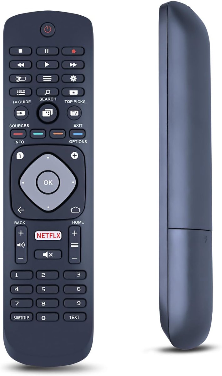 Vervangende afstandsbediening geschikt voor Philips TV Universal Remote Control - ShopVlot