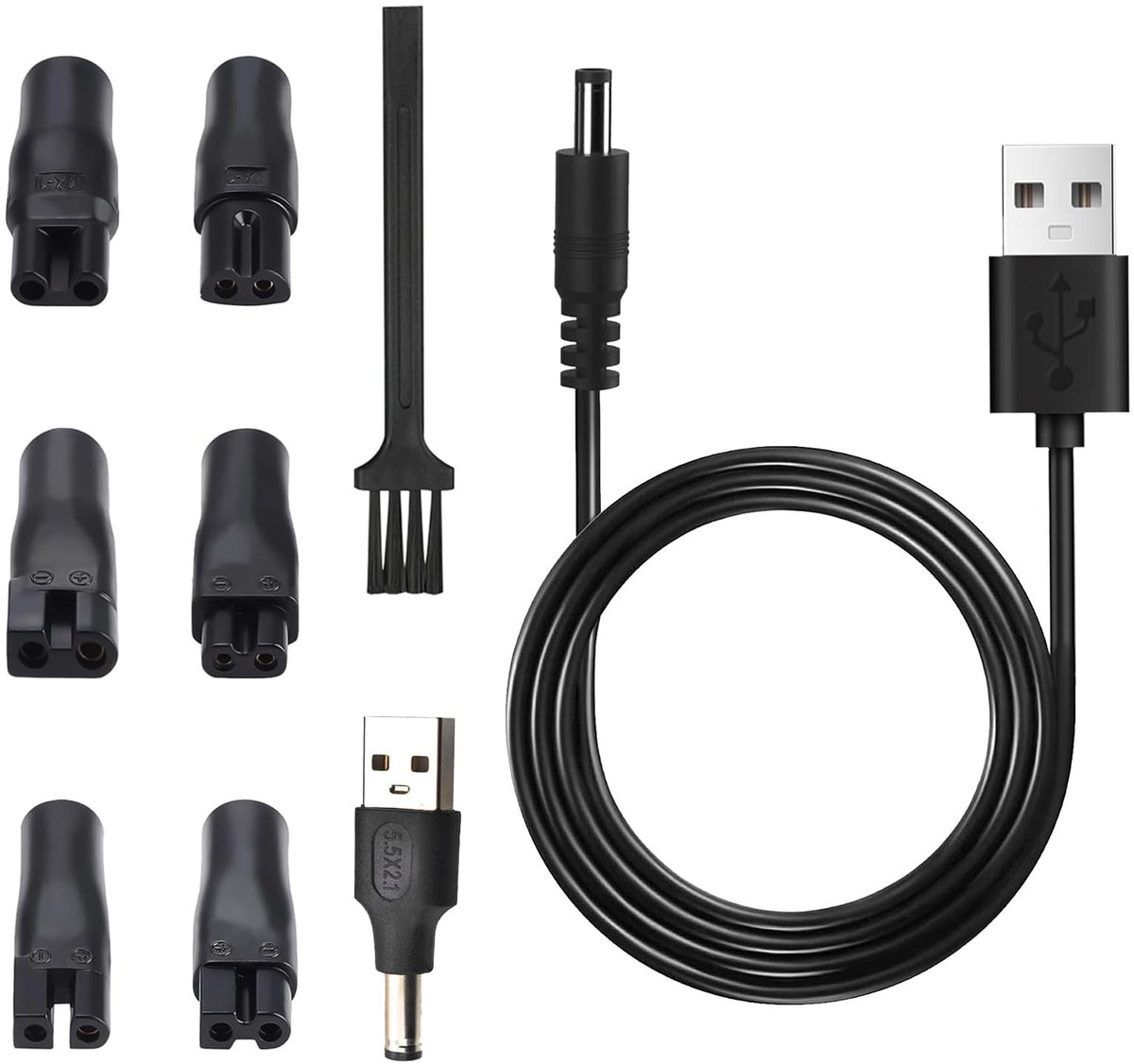 Solidchoice - Multifunctionele USB Adapter Set met 7 Stekkers